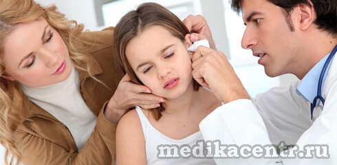 Заболевание ушей - Отит